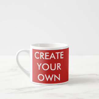 Create Your Own Customizable Espresso Cup