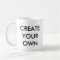 Create Your Own Customizable Large White Mug