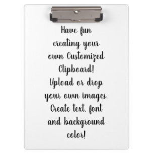 Create Your Own Customizable Personal Clipboard
