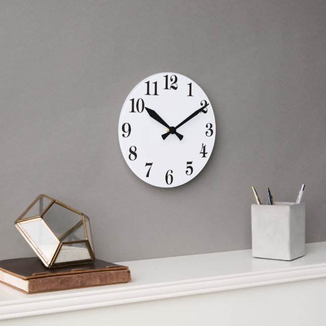 Create Your Own Customize 8" Wall Clock (Office)
