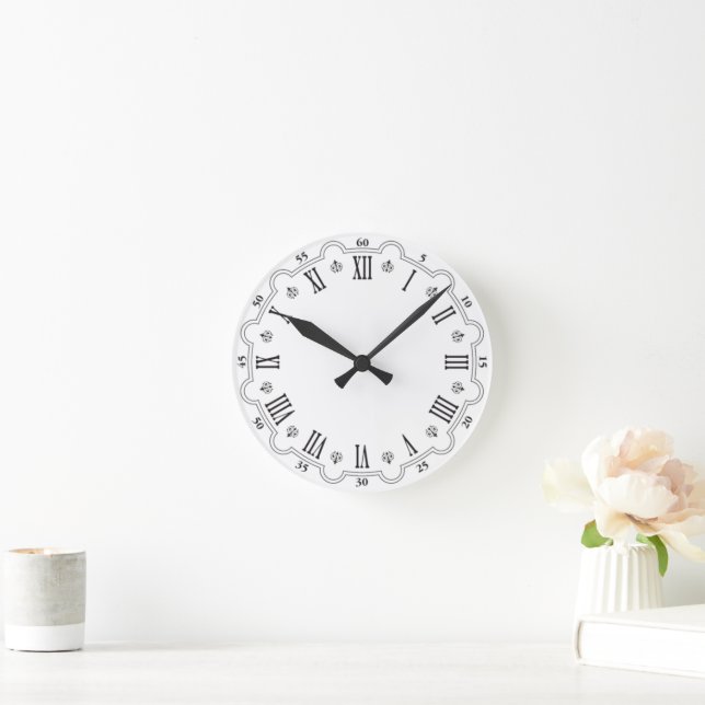 Create Your Own Customize 8" Wall Clock (Home)