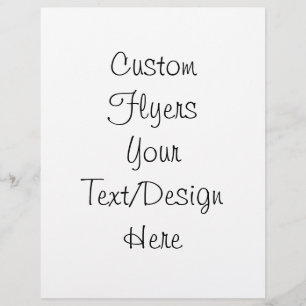 Create Your Own - Customize Blank Flyer