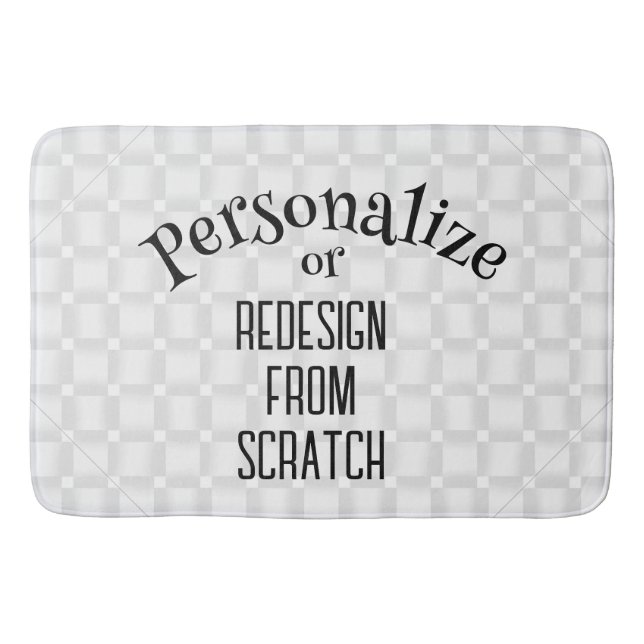 Create Your Own - Customize This Bath Mat (Front)