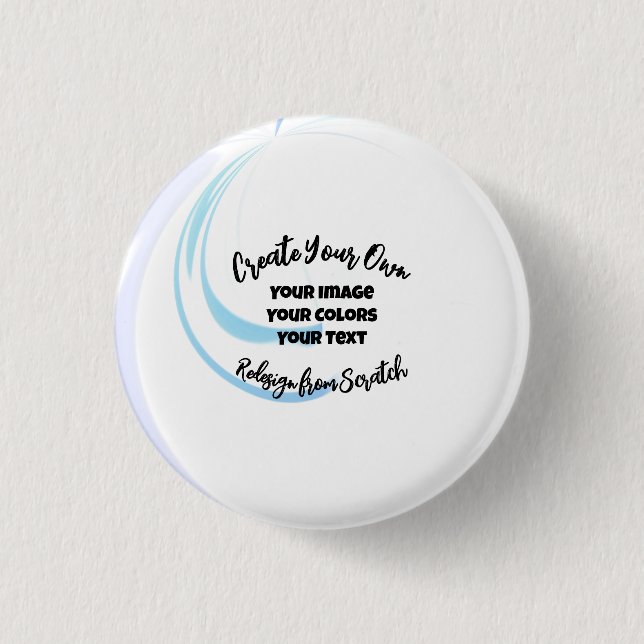 Create Your Own Customized 1 Inch Round Button (Front)
