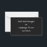 Create Your Own Customized Advice Card<br><div class="desc">Create your own fully customized merch from scratch by replacing the background image currently displayed on this product with an image of your own! Add your own text if desired and choose your favourite colours and styles.</div>
