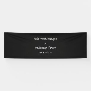 Create Your Own Customized Banner