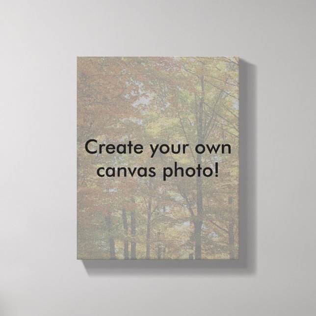 Create Your Own Customized Beautiful Canvas Print (Front)