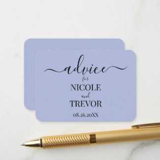 Create Your Own Customized Calligraphy Advice Card
