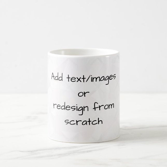 Create Your Own Customized Coffee Mug (Center)