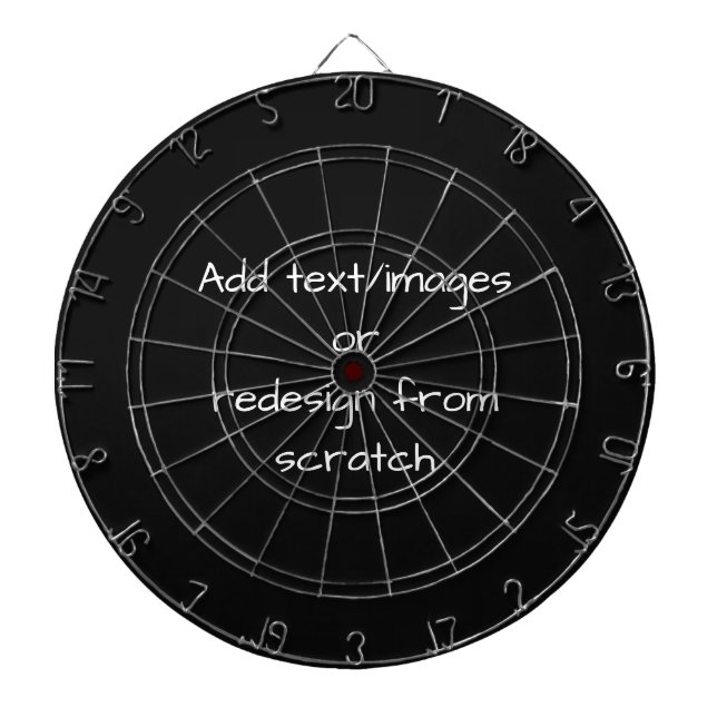Create Your Own Customized Dartboard (Front)