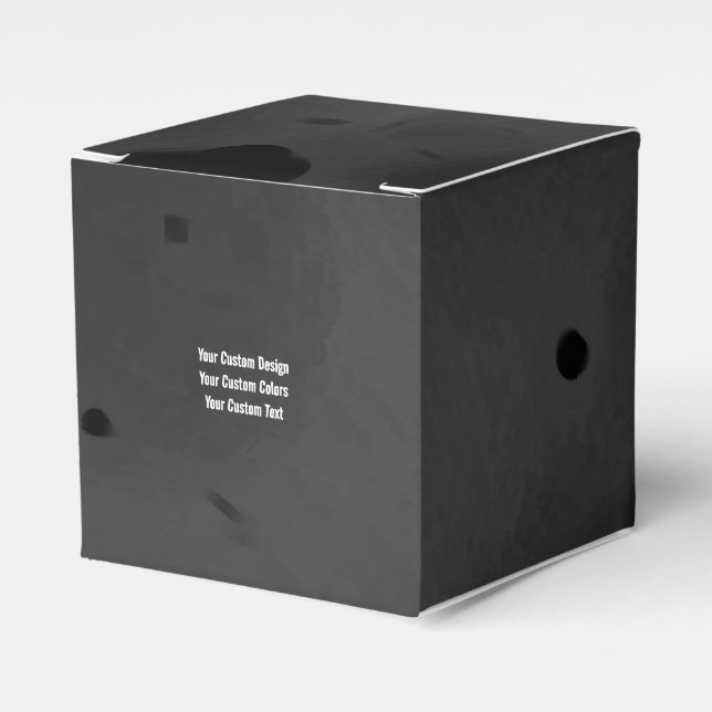 Create Your Own Customized Favor Box (Front Side)