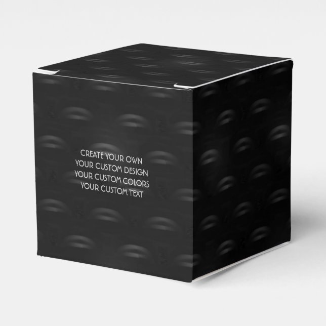 Create Your Own Customized Favor Box (Front Side)