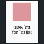 CREATE YOUR OWN CUSTOMIZED FLYER<br><div class="desc">Design your own custom clothing, gifts, novelties, collectibles, party favours and more. Upload your own artwork or photos, add your own words and choose from hundreds of cool fonts and unlimited background colours. Easy to personalize! Great for all occasions, design custom stuff the way you want it, when you need...</div>