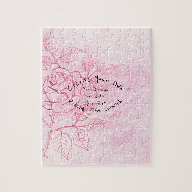 Create Your Own Customized Jigsaw Puzzle (Vertical)