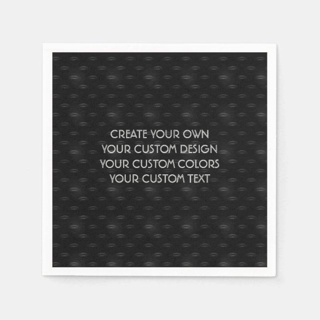 Create Your Own Customized Napkin (Front)
