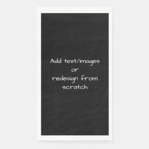 Create Your Own Customized Napkin