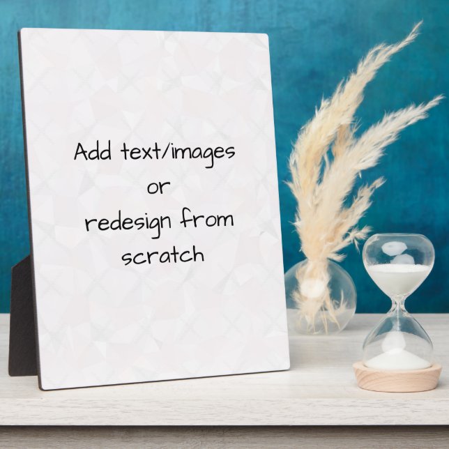 Create Your Own Customized Plaque (Side)