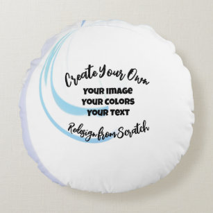 Create Your Own Customized Round Pillow