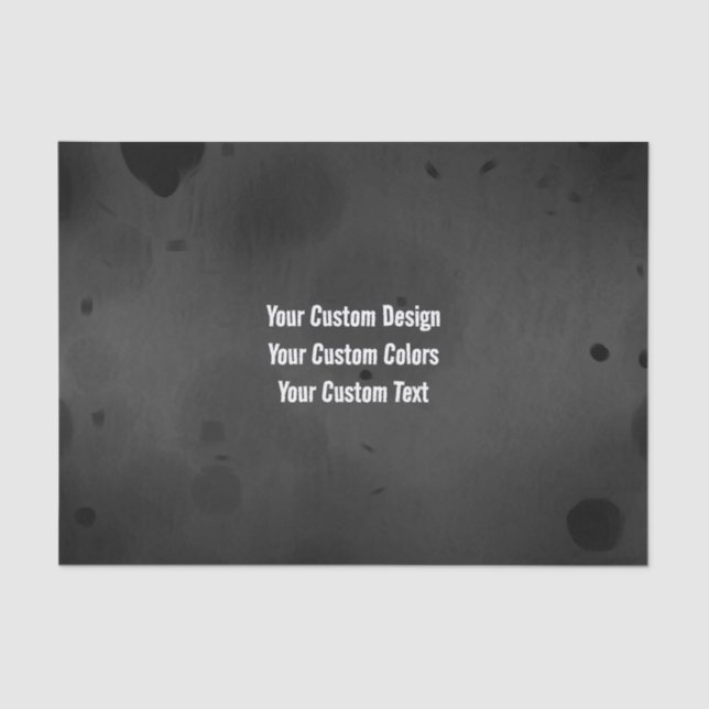 Create Your Own Customized Tissue Paper (Front)