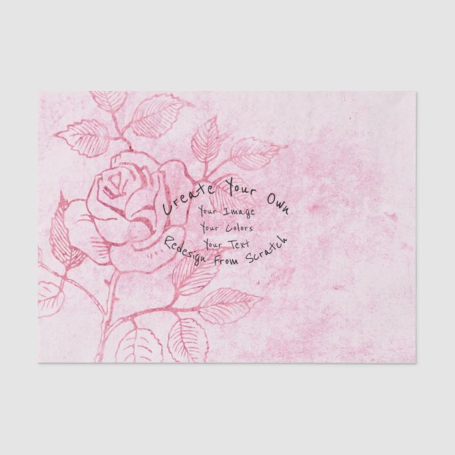 Create Your Own Customized Tissue Paper (Front)