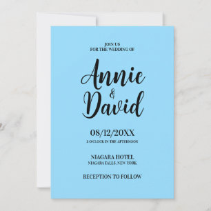 Create Your Own Customized Wedding Invitation