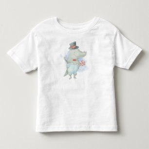 Create Your Own Cute Alligator Lollipop Toddler T-shirt