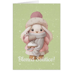 Create Your Own Cute Bunny Winter Solstice Yule