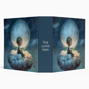 Create Your Own Cute Dreaming Boy Binder