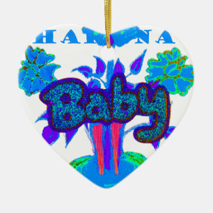 Create Your Own Cute Nice Lovely Glitter Baby   Ceramic Ornament