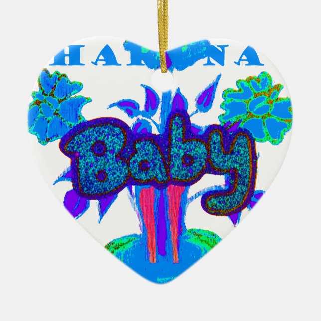 Create Your Own Cute Nice Lovely Glitter Baby   Ceramic Ornament (Front)