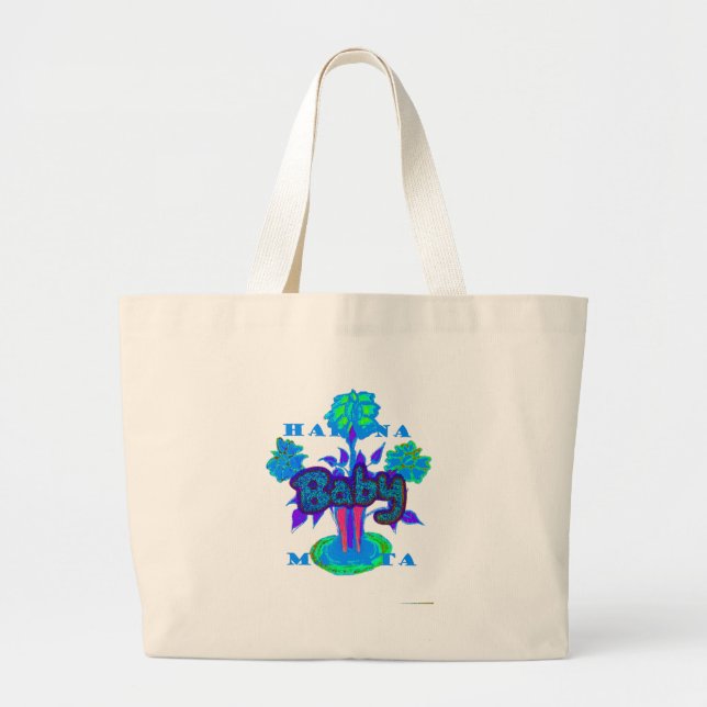Create Your Own Cute Nice Lovely Glitter Baby   Large Tote Bag (Front)