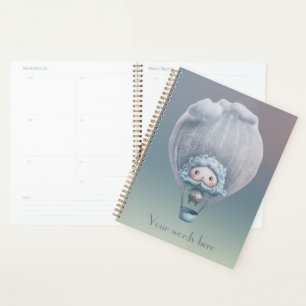 Create Your Own Cute Silly Hot Air Balloon Ride Planner