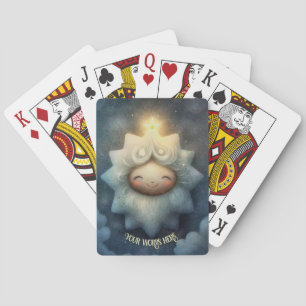 Create Your Own Cute Starlit Sky Playing Cards