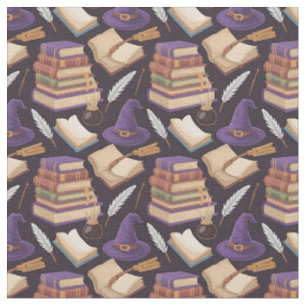 Create Your Own Cute Wizarding School Materials Fabric