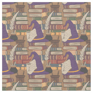 Create Your Own Cute Wizarding School Montage Fabric