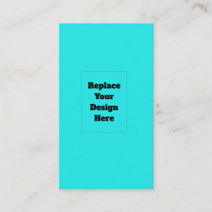 Create Your Own cyan Enclosure Card