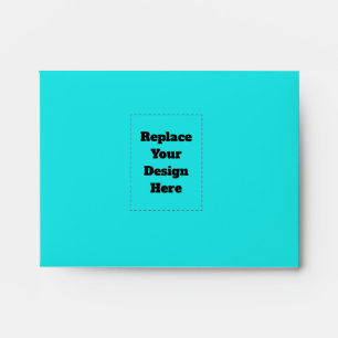 Create Your Own cyan Envelope