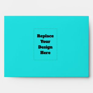 Create Your Own cyan Envelope