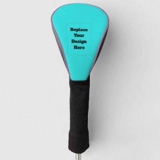 Create Your Own cyan Golf Head Cover