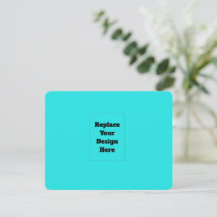 Create Your Own cyan Save The Date