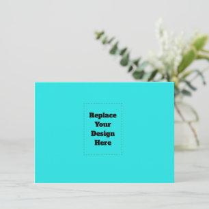 Create Your Own cyan Save The Date
