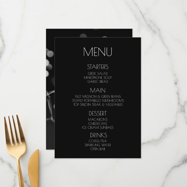Create Your Own - Dancing X-Ray Skeleton Menu (Front/Back In Situ)