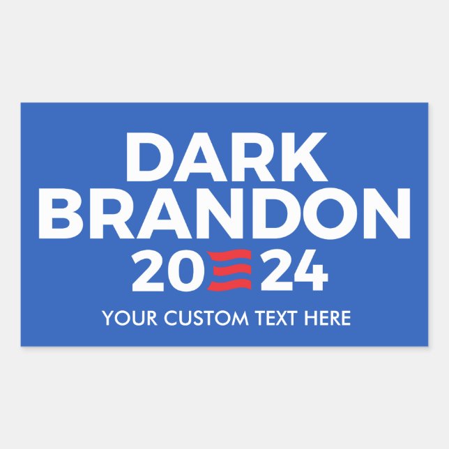 Create Your Own Dark Brandon 2024 Sticker (Front)