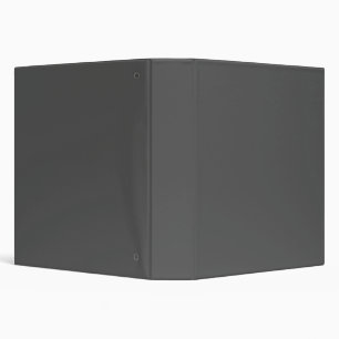 Create Your Own dark gray Custom Design Binder