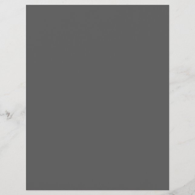 Create Your Own dark gray Custom Design Flyer (Front)