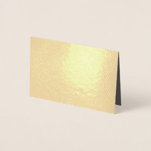 Create Your Own dark gray Custom Design Foil Card