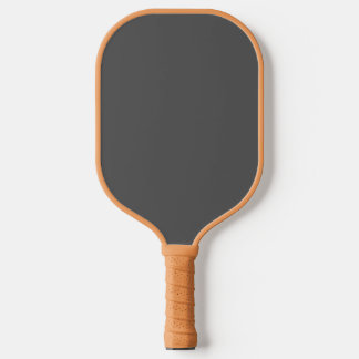 Create Your Own dark gray Custom Design Pickleball Paddle