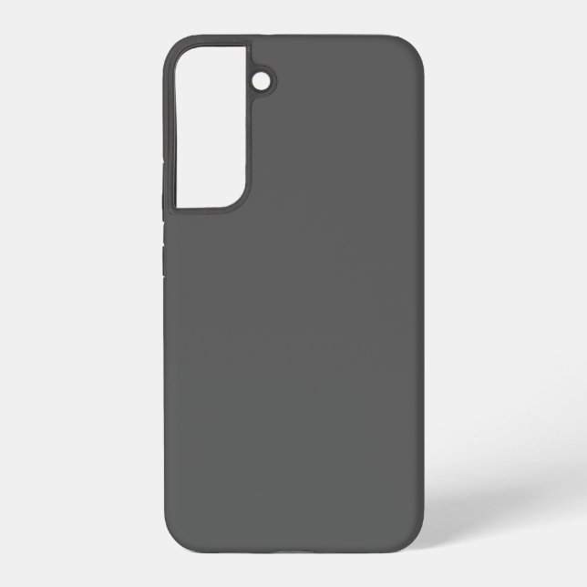 Create Your Own dark gray Custom Design Samsung Galaxy S22+ Case (Back)