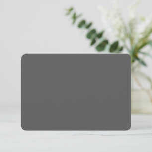 Create Your Own dark gray Custom Design Save The Date