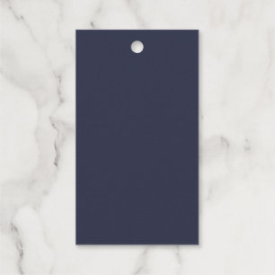 Create Your Own dark gray Custom personalized Gift Tags